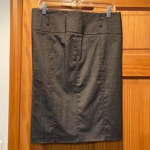 Stooshy Women’s Professional Pencil Skirt in Grey